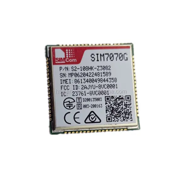 SIMCOM LPWA GPRS modul SIM7070 SIM7070G M2M aplikacepodporuje režimy bezdrátové komunikace