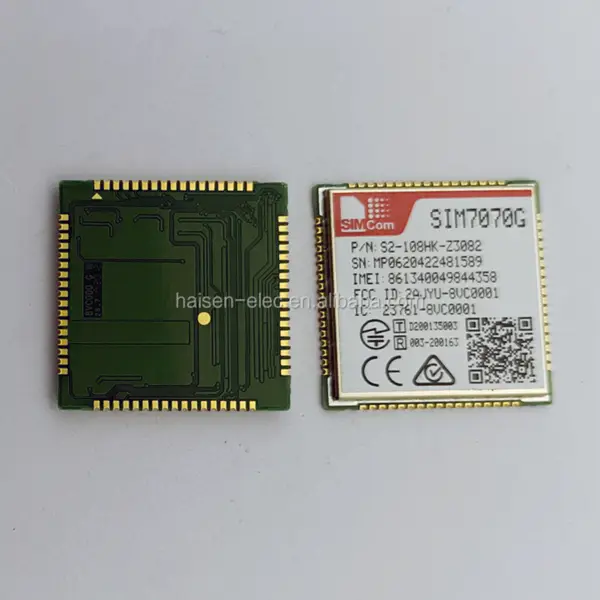 SIMCOM LPWA GPRS modul SIM7070 SIM7070G M2M aplikacepodporuje režimy bezdrátové komunikace