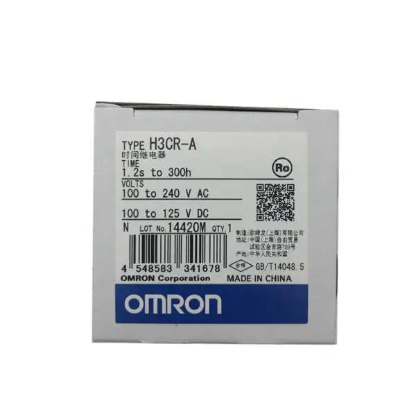 Zpožďovací časové relé Omron H3CR-A Elektronická součástka