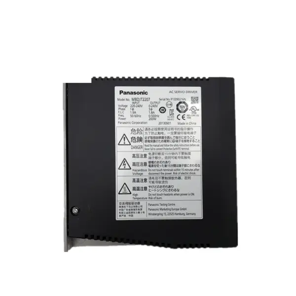 Automatizační produkt AC servo ovladač pro Panasonic MBDJT2207