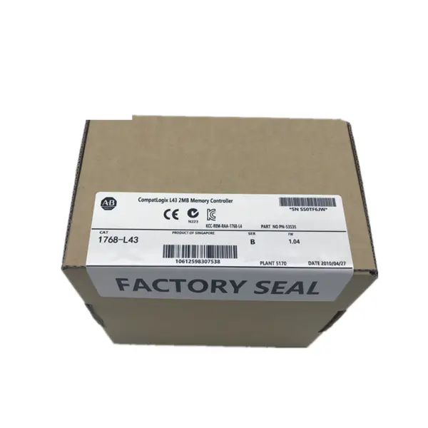 Procesorová jednotka Allen bradley plc Logix 5343 1768-L43