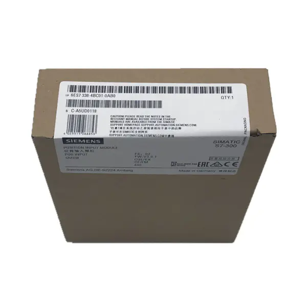 Siemens PLC modul 6ES7338-4BC01-0AB0 Siemens SIMATIC S7-300 Signální modul