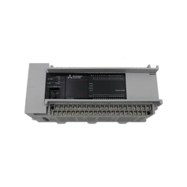 Průmyslové programovatelné řídicí jednotky Mitsubishi Melsec FX5U FX5U-64MR/ES