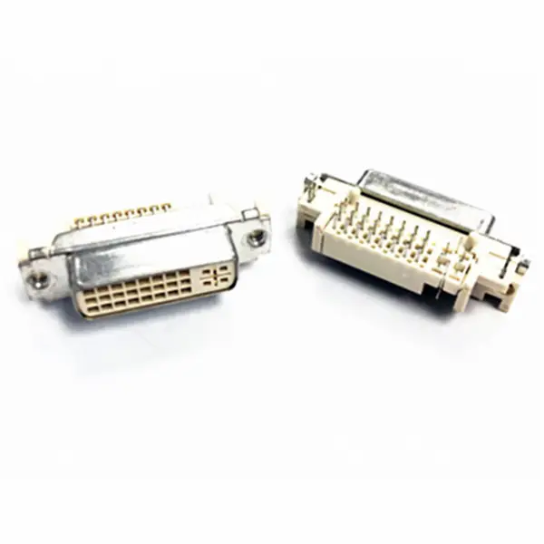 Konektor DVI Female Jack Vertical DIP 24+5 Pin DVI konektor Female 90 Degree pin Pro základní desku