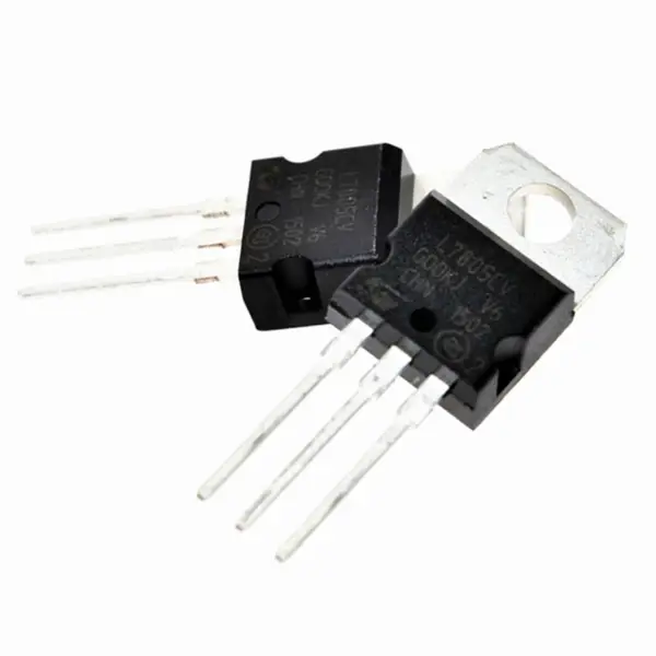 Třípólový regulátor 1,5 A TO-220 Elektronické součástky IC L7805 7805 POZITIVNÍ REGULÁTORY NAPĚTÍ L7805CV