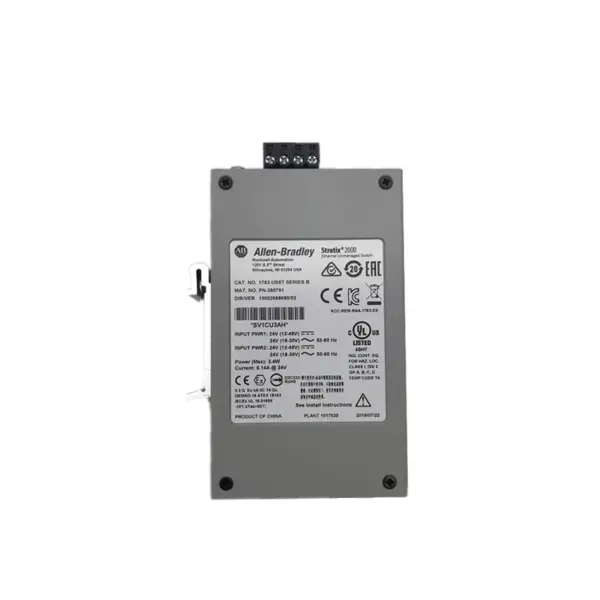 Programování plc 1783-US5T s tovární pečetí