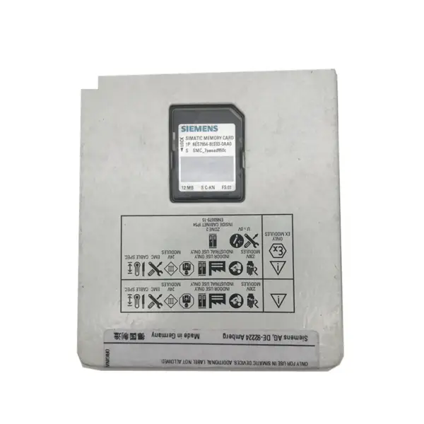 Paměťové karty Siemens SIMATIC S7 pro S7-1x 00 CPU/SINAMICS 6ES7954-8LE01-0AA0