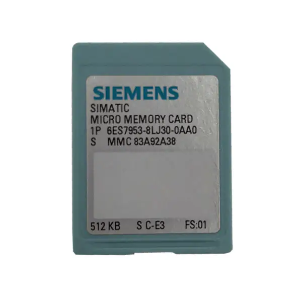 Siemens SIMATIC S7 Micro Memory Card pro S7-300/C7/ET 200 6ES7953-8LJ30-0AA0