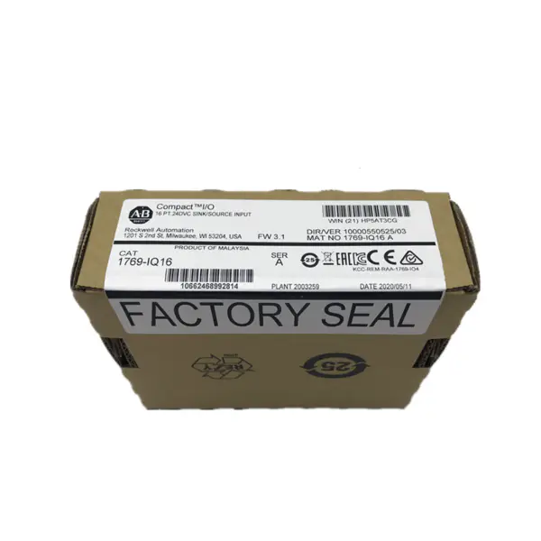 Allen Bradley Micrologix plc 1769-IQ16