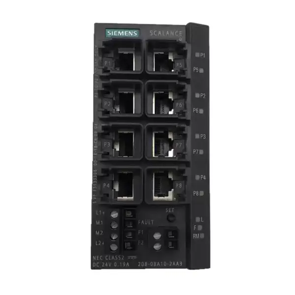 Přepínač Siemens 6GK5208-0BA10-2AA3 SCALANCE X208 managed IE switch