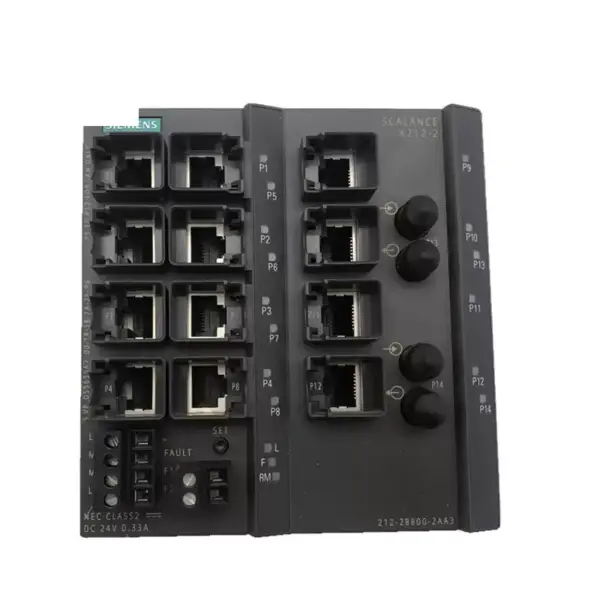 Přepínač Siemens 6GK5212-2BB00-2AA3 SCALANCE X212-2 spravovaný IE přepínač