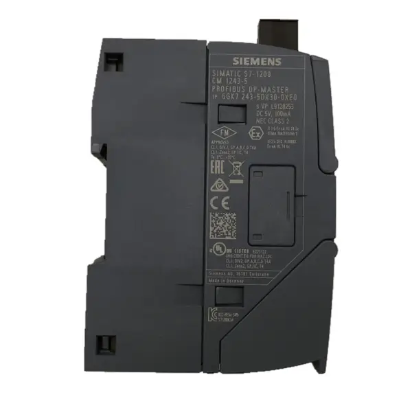 6GK7243-5DX30-0XE0 Komunikační modul CM 1243-5 pro připojení SIMATIC S7-1200 ke sběrnici PROFIBUS jako DP Master modul