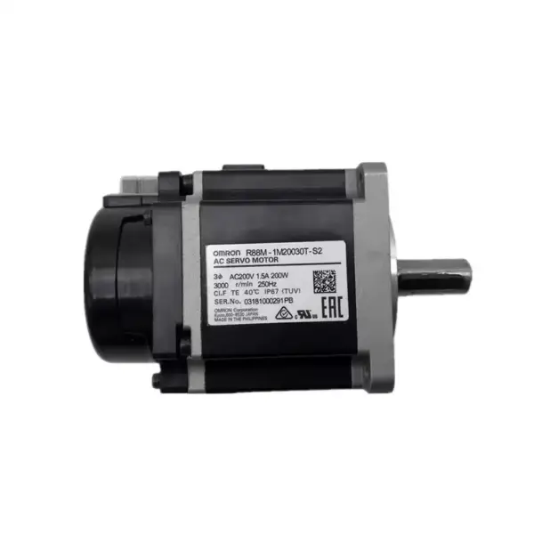 Elektrický střídavý servomotor R88M-1M20030T-S2 Omron prodáváme za tepla R88M-1M20030T-S2