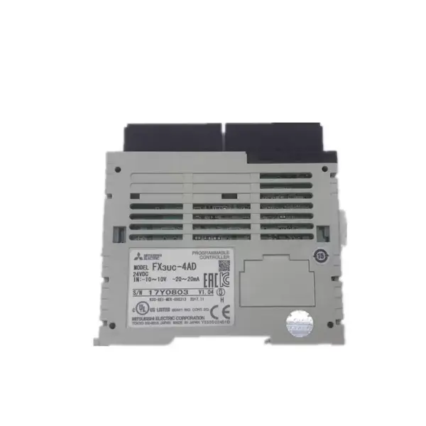 Mitsubishi FX3U 4-kanálový rozšiřující modul AD Speciální jednotka FX3UC-4AD PLC Controller