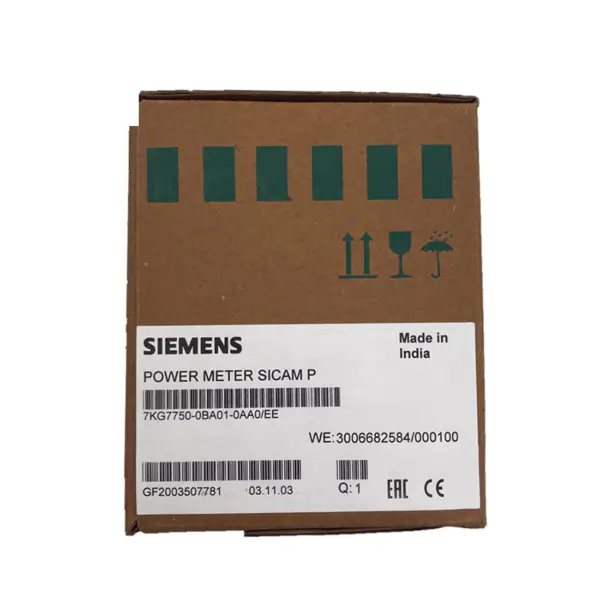 7KG7750-0BA01-0AA0 Siemens Power Meter SICAM P50 ovládací panel s přímým zobrazením a grafickým displejem