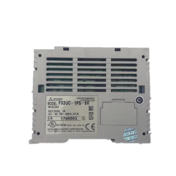 Mitsubishi FX3UC-1PS-5V Rozšiřující modul PLC FX3UC Napájecí zdroj