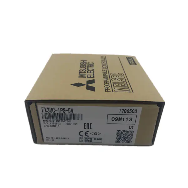 Mitsubishi FX3UC-1PS-5V Rozšiřující modul PLC FX3UC Napájecí zdroj