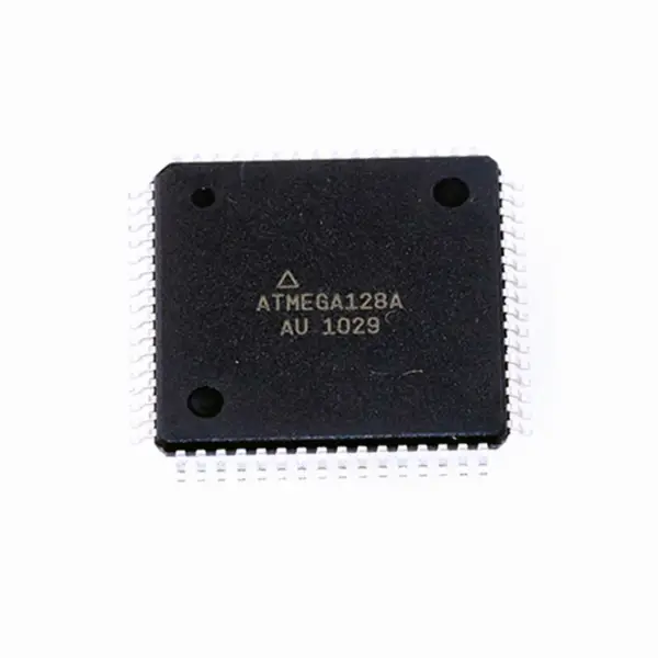 Mikrokontrolér 8bitový 16MHz FLASH 64-TQFP ATMEGA128A-AU ATMEGA128A-MU IC MCU 8BIT 128KB FLASH 64TQFP