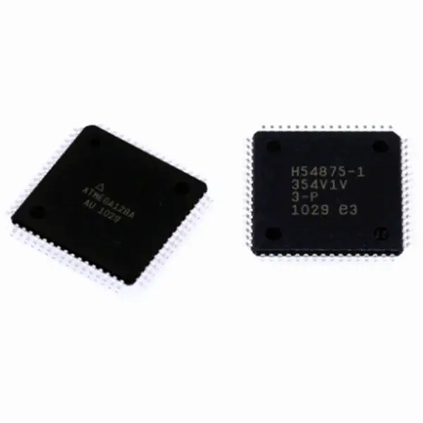 Mikrokontrolér 8bitový 16MHz FLASH 64-TQFP ATMEGA128A-AU ATMEGA128A-MU IC MCU 8BIT 128KB FLASH 64TQFP