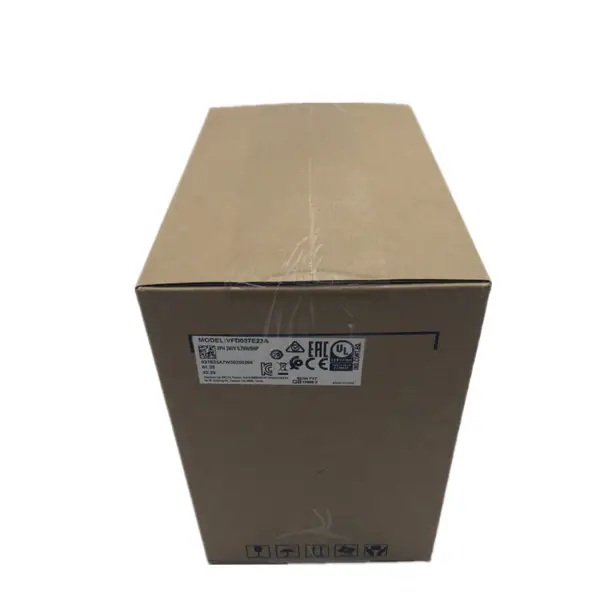 3,7KW INVERTER VFD037E23A Delta Electronics Package Průmyslový frekvenční měnič 200-240V TW