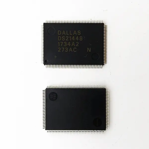 Čipy IC DS21448LN+ DS21448LN DS21448L IC TELECOM INTERFACE 128LQFP