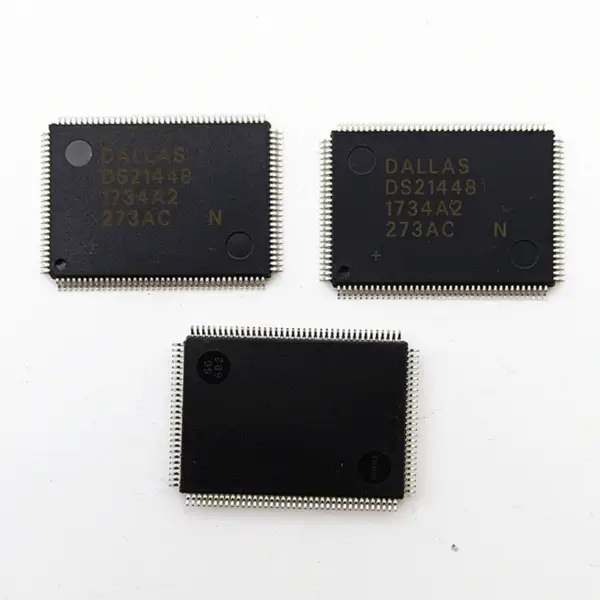 Čipy IC DS21448LN+ DS21448LN DS21448L IC TELECOM INTERFACE 128LQFP