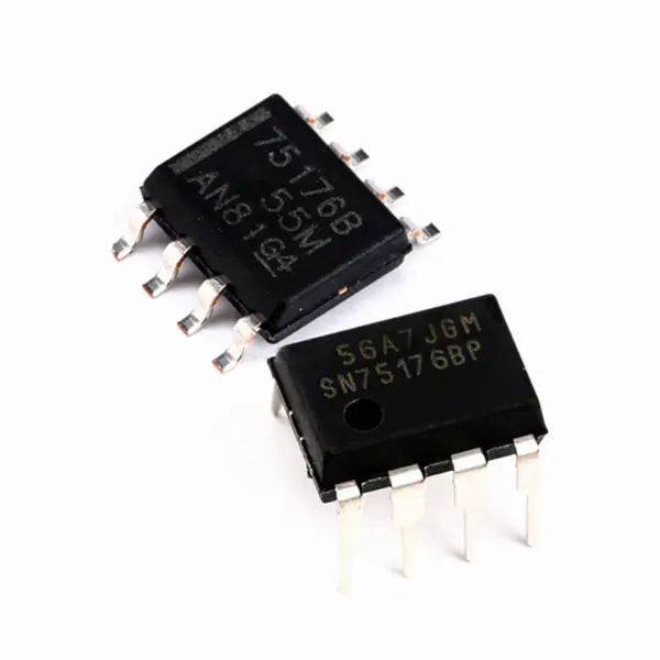 Jednoduchý vysílač/přijímač Sn75176bdr Sn75176 IC TRANSCEIVER HALF 1/1 8SOIC