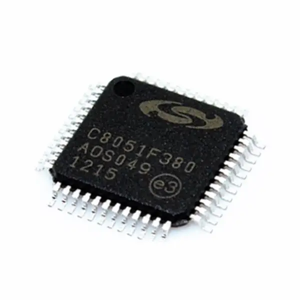 Elektronické součástky Mikrokontroléry MCU C8051F380-GQR C8051F380 IC MCU 8BIT 64KB FLASH 48TQFP