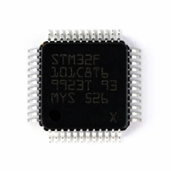 mikrokontrolér STM32F101C8T6 STM32F101R8T6 STM32F101 ST IC MCU 32BIT 64KB FLASH 48LQFP