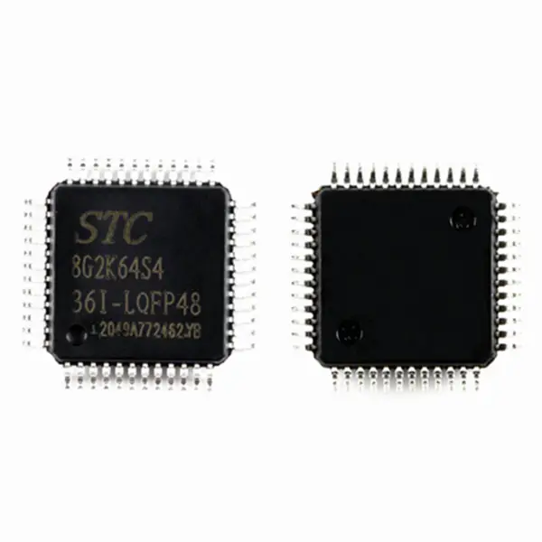 Elektronická součástka mikrokontrolér STC8G2K64S4-36I-LQFP48 STC8G2K64S4-36I STC8G2K64S4 QFN48