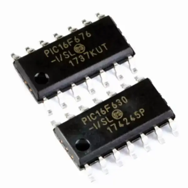 Elektronické součástky mikrokontrolér PIC16F676-I/P PIC16F676-I/SL PIC16F676 IC MCU 8BIT 1.75KB FLASH 14DIP