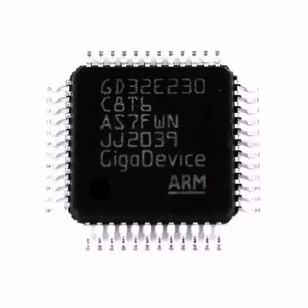 Elektronické součástky mikrokontrolér GD32E230C8T6 GD32E230 GD MCU 32-bit LQPF48