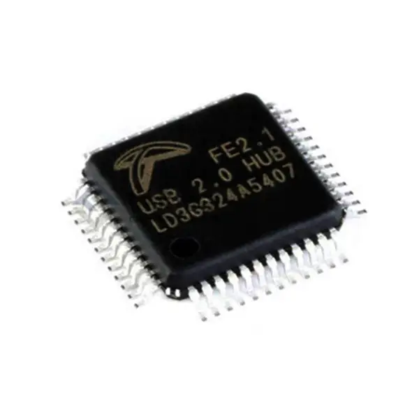 Elektronické součástky Čip USB Fe2.1S Fe1.1S Vysokorychlostní sedmiportový rozbočovač FE2.1 Fe2.1 USB2.0 LQFP-48