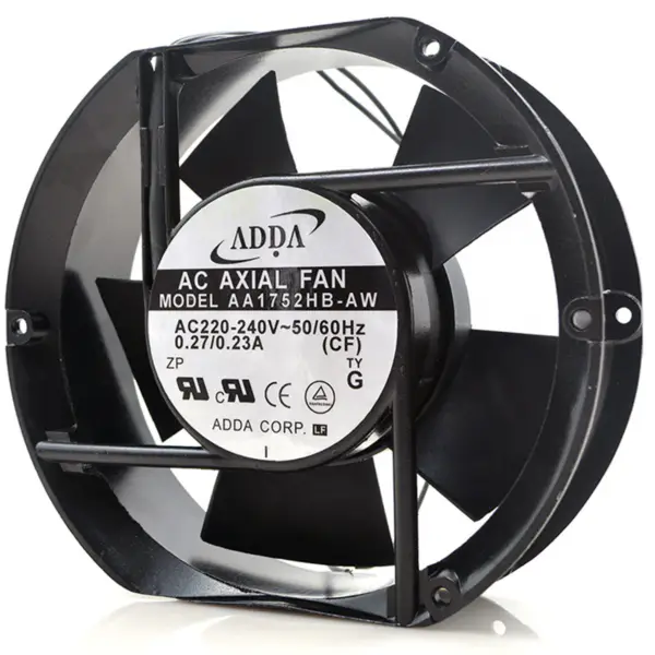 AA1752HB-AW AC220V 0.27A ADDA 17CM 17251 Chladicí ventilátor pro svářečky ve skříni