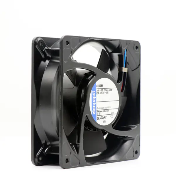 Ebmpapst 4184NX 24V DC 12038 Axiální kuličková ložiska Kompaktní chladicí ventilátory pro průmysl výkonové elektroniky