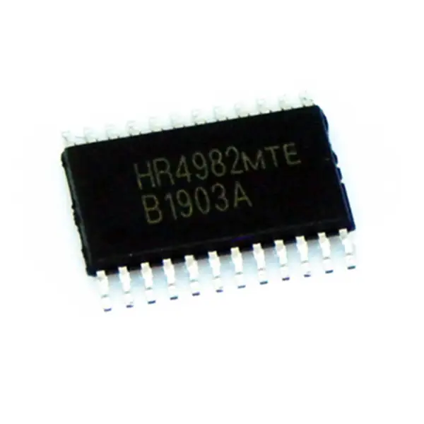 Integrovaný obvod HR4982 HR4982MTE Čipový ovladač mikro krokového motoru TSSOP24
