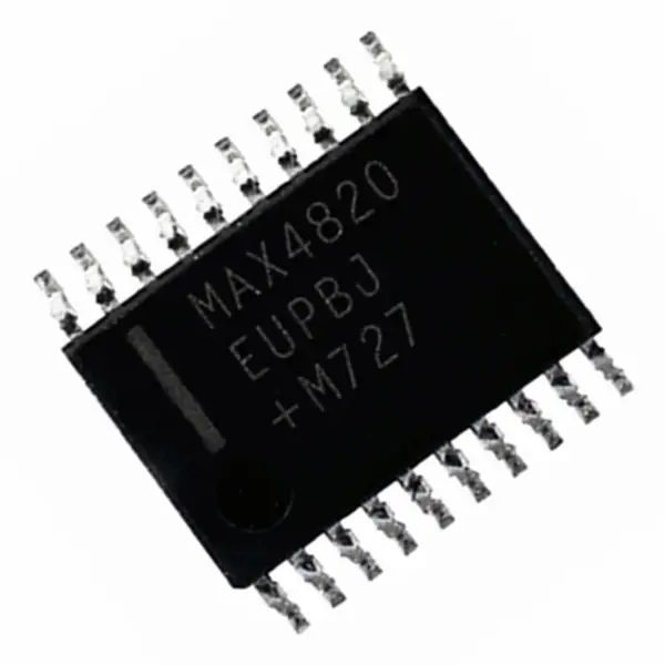 Čip ovladače zátěže integrovaného obvodu MAX4820EUP+T MAX4820 IC PWR DRIVER N-CHAN 1:8 20TSSOP