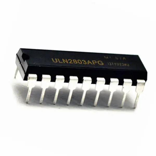 Integrovaný obvod tranzistorové pole Driver ULN2803 ULN2803APG TRANS 8NPN DARL 50V 0,5A 18DIP