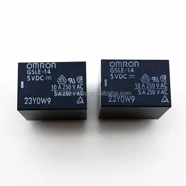 integrované obvody G5LE-14 G5LE-14-D G5LE-14-DC5 RELÉ GEN PURPOSE SPDT 10A 5V