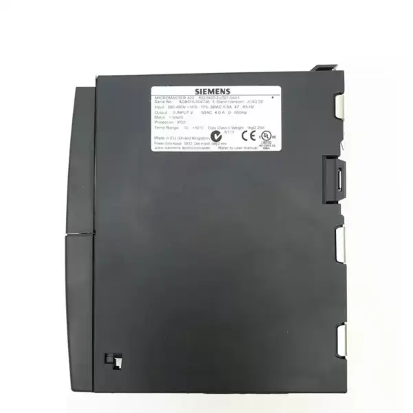 Siemens MICROMASTER 420 1,5 kW 6SE6420-2UD21-5AA1