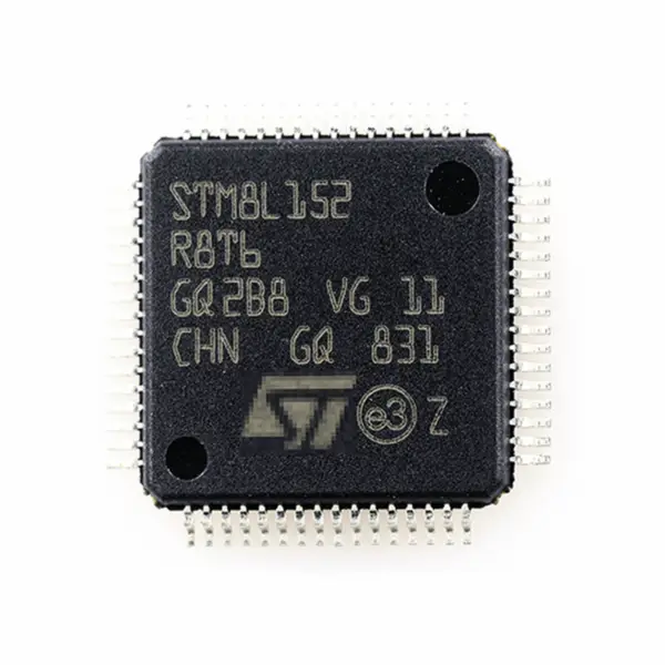 MCU mikrokontrolér STM8L152R8T6 tIC MCU 8BIT 64KB FLASH 64LQFP