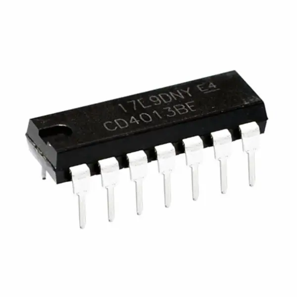 spouštěcí přímý konektor DIP-14 CD4013 CD4013BE IC FF D-TYPE DUAL 1BIT 14DIP