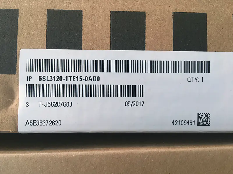 Siemens drives inversor 6SL3000-0BE23-6DA1 6SL30000BE236DA1