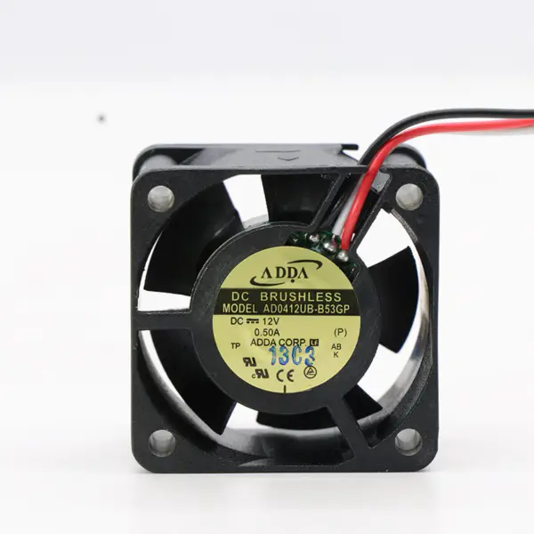 ADDA AD0412UB-B53GP Dc ventilátor 40X40x28 Mm 12 V 16,0 Cfm kuličkové ložisko olověný drát chladicí ventilátor
