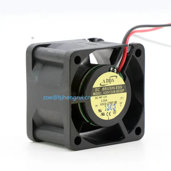 ADDA AD0412UB-B53GP Dc ventilátor 40X40x28 Mm 12 V 16,0 Cfm kuličkové ložisko olověný drát chladicí ventilátor