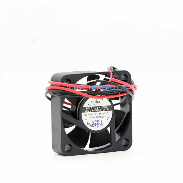 ADDA AD0405HB-G70 DC ventilátor axiální kuličkové ložisko 5V 4V až 5,5V 7CFM 25dB 40X40X10,5mm Vysokorychlostní chladicí ventilátor
