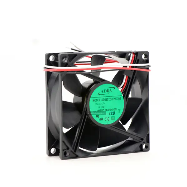 Nový originální axiální chladicí ventilátor ADDA AD08012HX257304 DC 12V 8025 0,18A se speciálním ložiskem