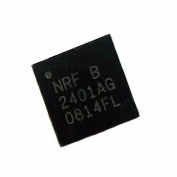 2.4G radiofrekvenční vysílač IC čip NRF2401AG NRF2401 IC RF TXRX ISM>1GHZ 24VQFN