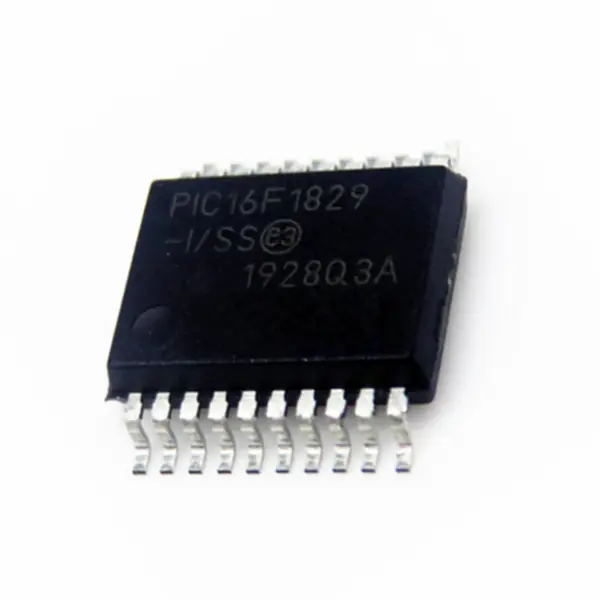 Integrovaný obvod MCU mikrokontrolér IC CHIPS PIC16F1829-I/SS PIC16F1829 IC MCU 8BIT 14KB FLASH 20SSOP