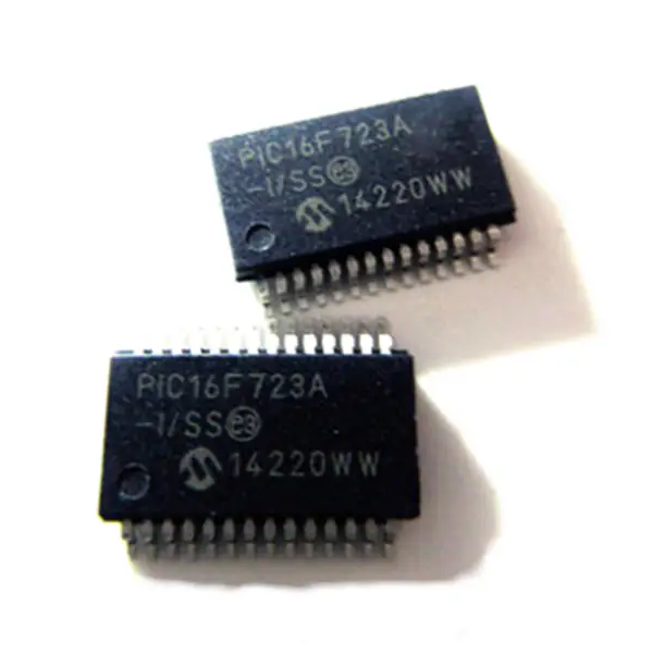Integrovaný obvod MCU mikrokontrolér CHIP PIC16F723A-I/SS PIC16F723A IC MCU 8BIT 7KB FLASH 28SSOP